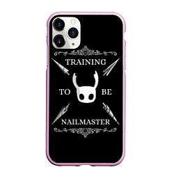 Чехол iPhone 11 Pro матовый Hollow Knight, цвет: 3D-розовый