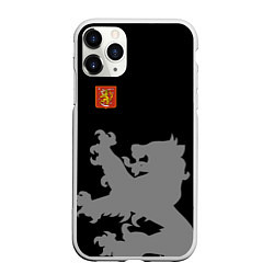Чехол iPhone 11 Pro матовый Сборная Финляндии, цвет: 3D-белый