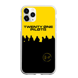 Чехол iPhone 11 Pro матовый TOP: TRENCH, цвет: 3D-белый