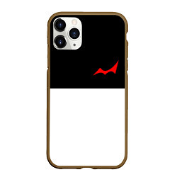 Чехол iPhone 11 Pro матовый MONOKUMA, цвет: 3D-коричневый