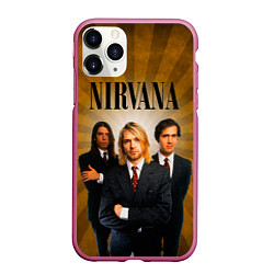 Чехол iPhone 11 Pro матовый Nirvana