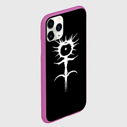 Чехол iPhone 11 Pro матовый GHOSTEMANE, цвет: 3D-фиолетовый — фото 2