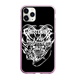 Чехол iPhone 11 Pro матовый Ghostemane, цвет: 3D-розовый