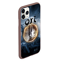 Чехол iPhone 11 Pro матовый Ori and the will of the wisp, цвет: 3D-коричневый — фото 2