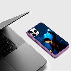 Чехол iPhone 11 Pro матовый The Cranberries, цвет: 3D-фиолетовый — фото 2