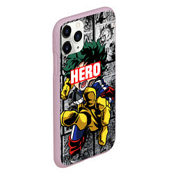 Чехол iPhone 11 Pro матовый Deku Плашка переносная, цвет: 3D-розовый — фото 2