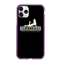 Чехол iPhone 11 Pro матовый Brazzers casting producer