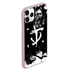 Чехол iPhone 11 Pro матовый DOOM THE CRUCIBLE, цвет: 3D-розовый — фото 2
