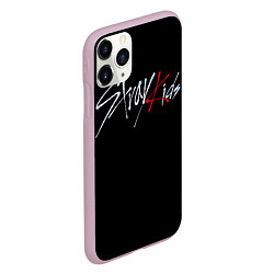 Чехол iPhone 11 Pro матовый Stray Kids, цвет: 3D-розовый — фото 2