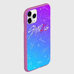 Чехол iPhone 11 Pro матовый STRAY KIDS АВТОГРАФЫ, цвет: 3D-фиолетовый — фото 2