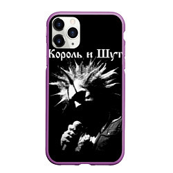 Чехол iPhone 11 Pro матовый Король и Шут Анархия спина