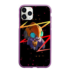 Чехол iPhone 11 Pro матовый Dota 2 Tinker