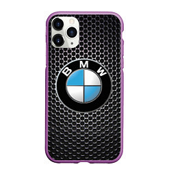 Чехол iPhone 11 Pro матовый BMW РЕДАЧ, цвет: 3D-фиолетовый