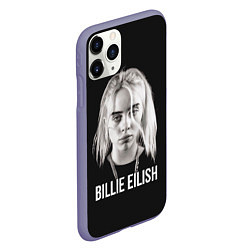 Чехол iPhone 11 Pro матовый BILLIE EILISH, цвет: 3D-серый — фото 2