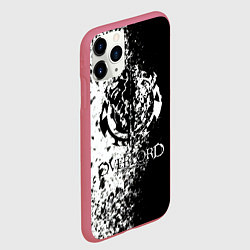 Чехол iPhone 11 Pro матовый Overlord, цвет: 3D-малиновый — фото 2