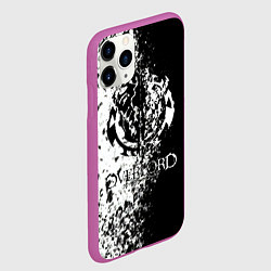 Чехол iPhone 11 Pro матовый Overlord, цвет: 3D-фиолетовый — фото 2