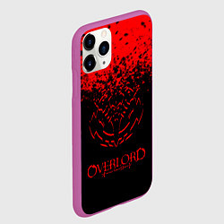 Чехол iPhone 11 Pro матовый Overlord, цвет: 3D-фиолетовый — фото 2