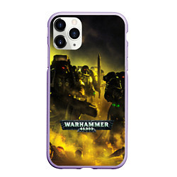 Чехол iPhone 11 Pro матовый Warhammer 40K - Космические Десантники