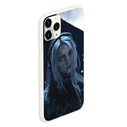 Чехол iPhone 11 Pro матовый Billie Eilish: Love, цвет: 3D-белый — фото 2