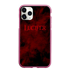 Чехол iPhone 11 Pro матовый LUCIFER КРЫЛЬЯ