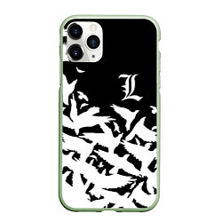 Чехол iPhone 11 Pro матовый L flying birds