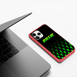 Чехол iPhone 11 Pro матовый BILLIE, цвет: 3D-красный — фото 2