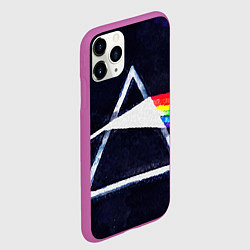 Чехол iPhone 11 Pro матовый PINK FLOYD, цвет: 3D-фиолетовый — фото 2