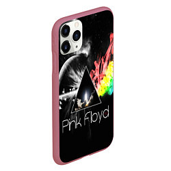 Чехол iPhone 11 Pro матовый PINK FLOYD, цвет: 3D-малиновый — фото 2