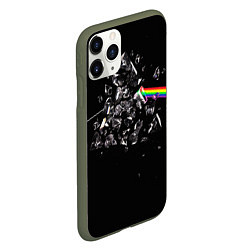 Чехол iPhone 11 Pro матовый PINK FLOYD, цвет: 3D-темно-зеленый — фото 2