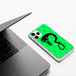 Чехол iPhone 11 Pro матовый BILLIE EILISH: Blohsh & Ghoul, цвет: 3D-белый — фото 2