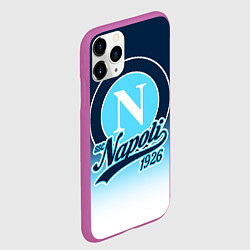 Чехол iPhone 11 Pro матовый Наполи ФК, цвет: 3D-фиолетовый — фото 2