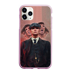 Чехол iPhone 11 Pro матовый Томас Шелби Peaky Blinders, цвет: 3D-розовый