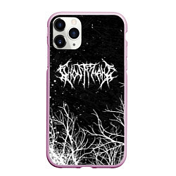 Чехол iPhone 11 Pro матовый GHOSTEMANE, цвет: 3D-розовый