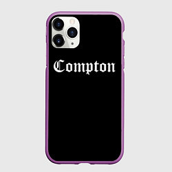 Чехол iPhone 11 Pro матовый Комптон