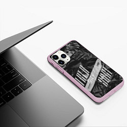 Чехол iPhone 11 Pro матовый Trea Sure Ateez, цвет: 3D-розовый — фото 2