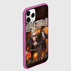 Чехол iPhone 11 Pro матовый LINDEMANN: Skills in Pills, цвет: 3D-фиолетовый — фото 2