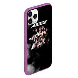 Чехол iPhone 11 Pro матовый Ateez, цвет: 3D-фиолетовый — фото 2