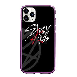 Чехол iPhone 11 Pro матовый Stray Kids