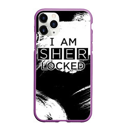 Чехол iPhone 11 Pro матовый Sherlock