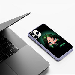Чехол iPhone 11 Pro матовый Биляшик, цвет: 3D-светло-сиреневый — фото 2