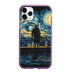 Чехол iPhone 11 Pro матовый Sherlock