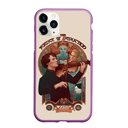 Чехол iPhone 11 Pro матовый Sherlock