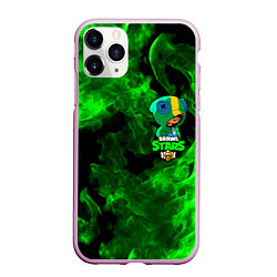 Чехол iPhone 11 Pro матовый Brawl Stars LEON