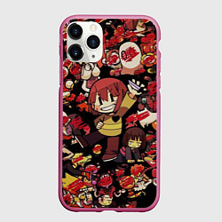Чехол iPhone 11 Pro матовый UNDERTALE CHARA
