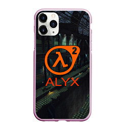 Чехол iPhone 11 Pro матовый Half-life 2 ALYX, цвет: 3D-розовый