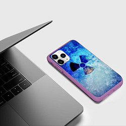 Чехол iPhone 11 Pro матовый STALKER ZONE, цвет: 3D-фиолетовый — фото 2