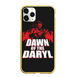 Чехол iPhone 11 Pro матовый Dawn of the Daryl, цвет: 3D-желтый