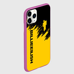 Чехол iPhone 11 Pro матовый BILLIE EILISH, цвет: 3D-фиолетовый — фото 2