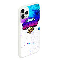 Чехол iPhone 11 Pro матовый BRAWL STARS, цвет: 3D-белый — фото 2