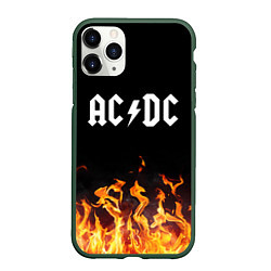 Чехол iPhone 11 Pro матовый AC DC